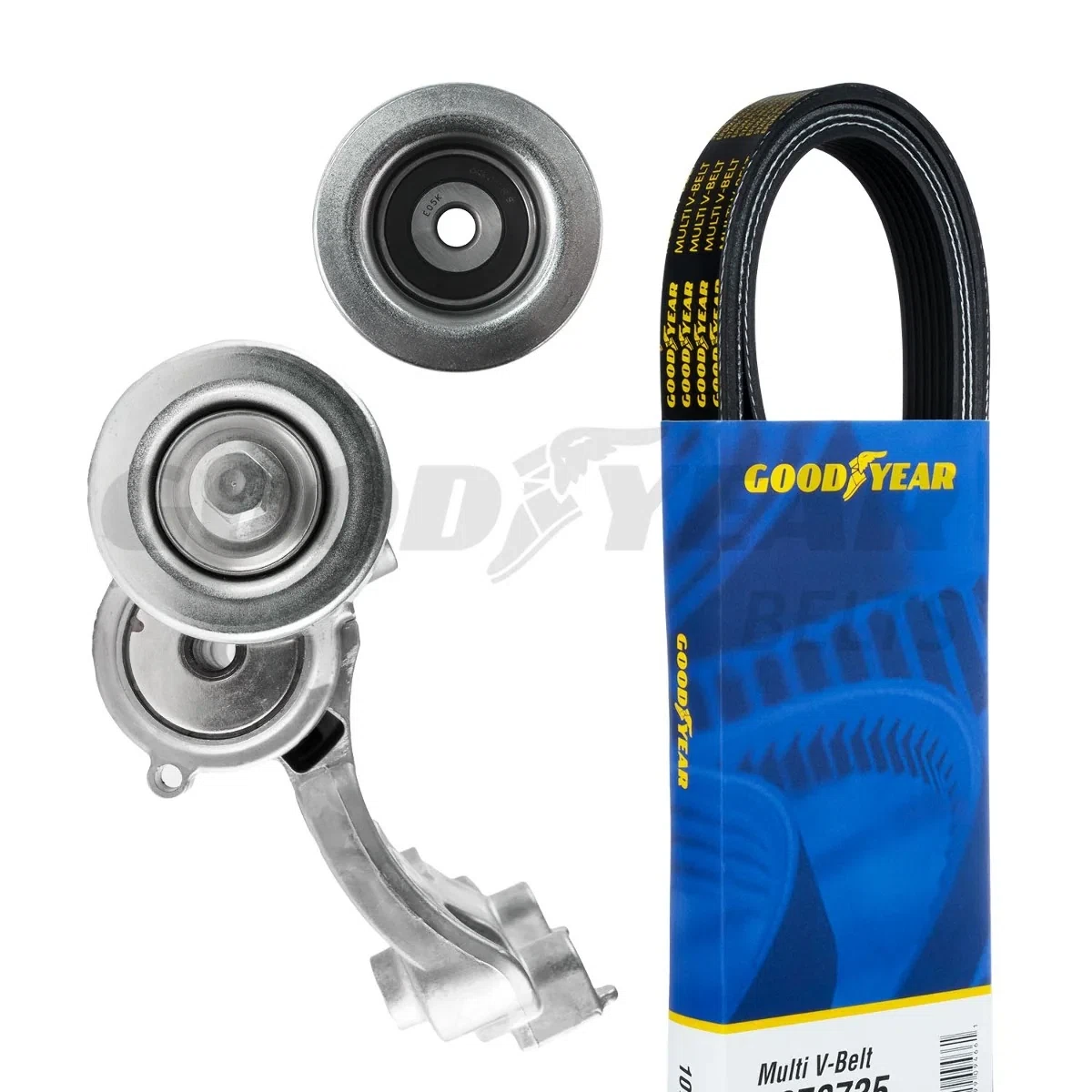 2011-2015 Lexus IS250 Serpentine Belt Drive Component Kit Goodyear 3319